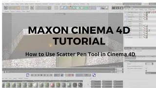 Understanding Scatter Pen Tool | CINEMA 4D Tutorial