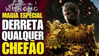 Black Myth Wukong | DERROTE Chefes SUPER FÁCIL com essa MAGIA! - Build Para vencer Boss com Magia OP
