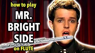 How to play Mr Brightside on Flute | Flutorials