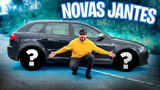AS NOVAS JANTES DO MEU AUDI A3 !!!