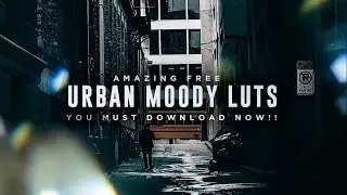 Dark Urban Moody LUTs You MUST Download || Premiere Pro, Final Cut Pro X etc
