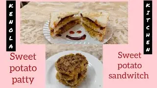Sweet potato week|recipe 4|sweet potato patty recipe in Tamil|Kenola's Kitchen