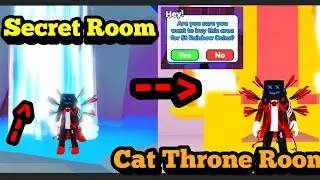 I *Unlocked* The New SECRET Cat Throne Room In Pet Simulator X