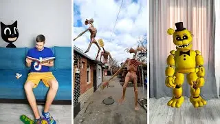 Сиреноголовый, Мультяшный Кот, Фредди ФНАФ , Бабка Гренни и монстры SCP /Сборник 