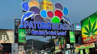 Walking around Bangla Walking Street, Phuket Thailand