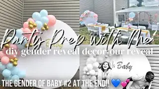PARTY PREP + DECORATE WITH ME 2023 | DIY DECOR IDEAS 💙💕