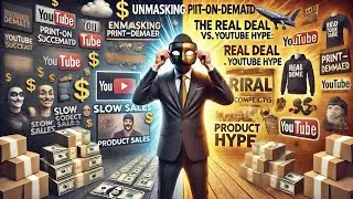 Unmasking Print-on-Demand: The Real Deal vs. YouTube Hype | M Salahuddin