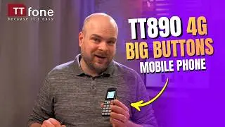 TTfone TT890 4G Review & Setup – Easy Big Button Phone