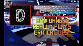 How DaNGeR Really Plays Critical Ops! (Clutch,headshots,triple kills,double kills and MORE!)