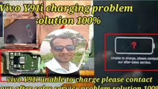 Vivo Charging Problam Unable to Charge,please contact our after-sales service How To Fix100%