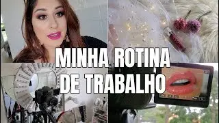 MINHA ROTINA DE GRAVAÇÃO E FOTOS