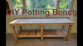 Extra Large DIY Potting Bench