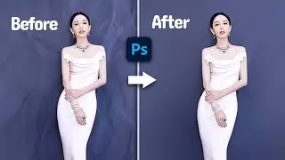 How to change Background in Photoshop 