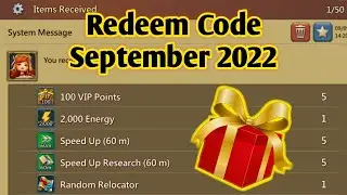 Lords Mobile Redeem Code September 2022 | lords mobile coupon | lords mobile code