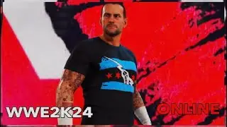 FIRST WWE2K24 ONLINE GAMEPLAY