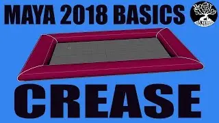 Autodesk Maya 2018 Basics- CREASE Tool