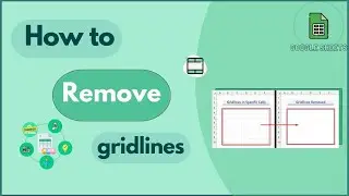 Google Sheets: How To Hide Gridlines