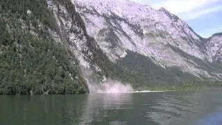 Felssturz am Koenigssee