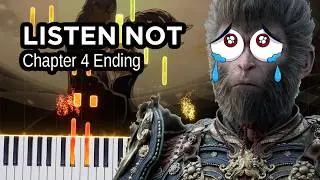 Black Myth Wukong - Listen Not (Piano Cover) 🎹