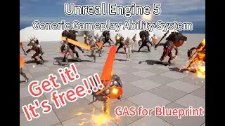 UE5-Generic Gameplay Ability System（GAS）[Free Plugin] Friendly for blueprint users. No C++ required.