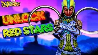 Please Just Give Me 4 Red Stars on Nakia  | Marvel Strike Force
