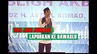 Uas Jadi Jurkam Partai Siapa ? Tablig Akbar Ustd Abdul Somad