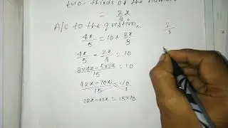 class 8 math. Exercise 8b. Linear equation in one variable.Rs Aggarwal. Question number 3 and 4.
