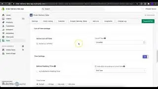 Disable Delivery Time option from Order Delivery Date shopify app