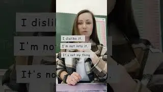 Stop saying 