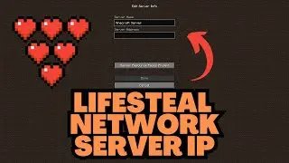 Minecraft Lifesteal Network Server IP Address