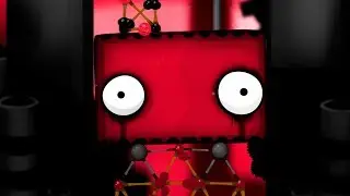 #4 Черные Шарики и Красный Квадрат в игре World of Goo