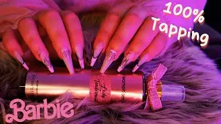 ASMR Fast Tapping on PINK Triggers To Help You Relax (No Talking)