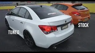 Holden Cruze turbo - Stock vs Tuned