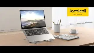 【Lamicall】Adjustable Portable Laptop Stand LN10 for Desk