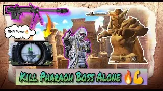 Solo Killing Pharaoh Boss💪🔥II one shot AMR Power II #beauty #bgmi #trending #pubg #viral