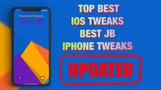 BEST Updated Jailbreak Tweaks for iOS 11-14/15-15.1.1/16-16.2(Checkra1n,XinaA15, Unc0ver + Palera1n)