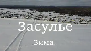Русская деревня. Засулье. Зима.