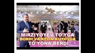 MIRZIYOYEV NUKUSDA TO'YGA BORDI VA YOSHLARGA UY SOVG'A QILDI