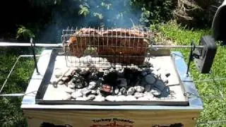 La Caja China with Rotisserie Kit