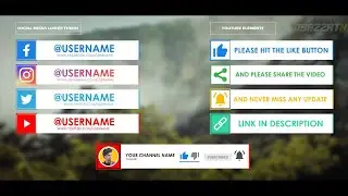 DSX02| Social Media Lower Thirds & Youtube Elements Pack | Fiverr's Promotional Video 2021| DSazzatX