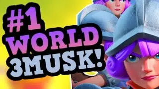 CHEAP 3 MUSKETEER CYCLE DECK! :: #1 IN THE WORLD :: Clash Royale