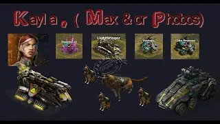 War Commander : Kayla, (Max & or Phobos ) in Thorium VI, Lightbringer, Proteus, Elite Proteus