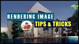 HOW TO RENDER IMAGE IN LUMION | TIPS AND TRICKS - MODERN HOUSE RENDER IMAGE #6