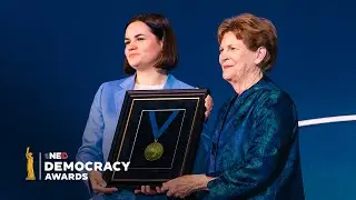 Senator Jeanne Shaheen Presents the Democracy Service Medal | 2024 NED Democracy Awards