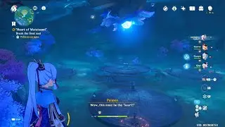 Genshin Impact - Breaking Watasami Seals (Eye, Fang, Fin, Tail, Heart)