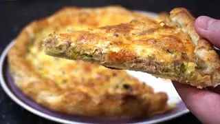 Savoury Tuna and Leek Pie - Easy and Delicious Recipe