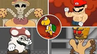 A Koopa's Revenge 2 All Bosses Fight (No Damage)