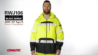 KISHIGO RWJ106 Premium Black Series Rainwear Jacket