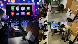 How to Build a Low Budget Studio & Set for your YouTube Channel - Time Lapse