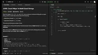 Leetcode 2466 - Count Ways To Build Good Strings - Python